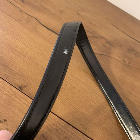 VTG Nine West Y2K 90's Shoulder Basket Weave Woven Black Handbag Bag Purse - Picture 5 of 14